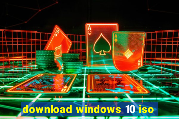 download windows 10 iso